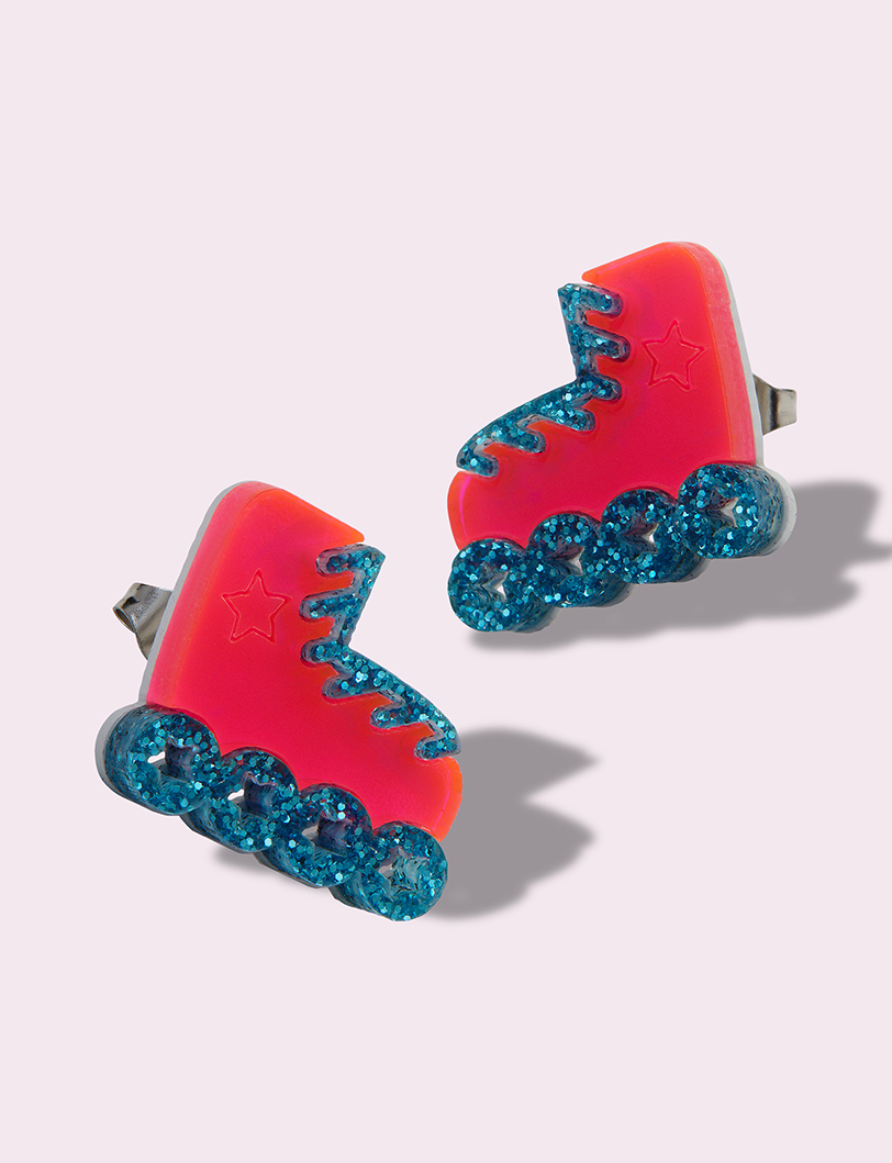 Roller Skate Stud Earrings